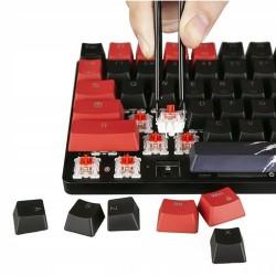 Teclado Mad Catz S.T.R.I.K.E. 11 Negro Rojo