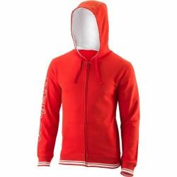 Sudadera con Capucha Hombre  Team II  Wilson 37425 Rojo