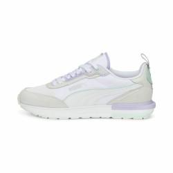 Zapatillas Casual de Mujer Puma R22 Beige