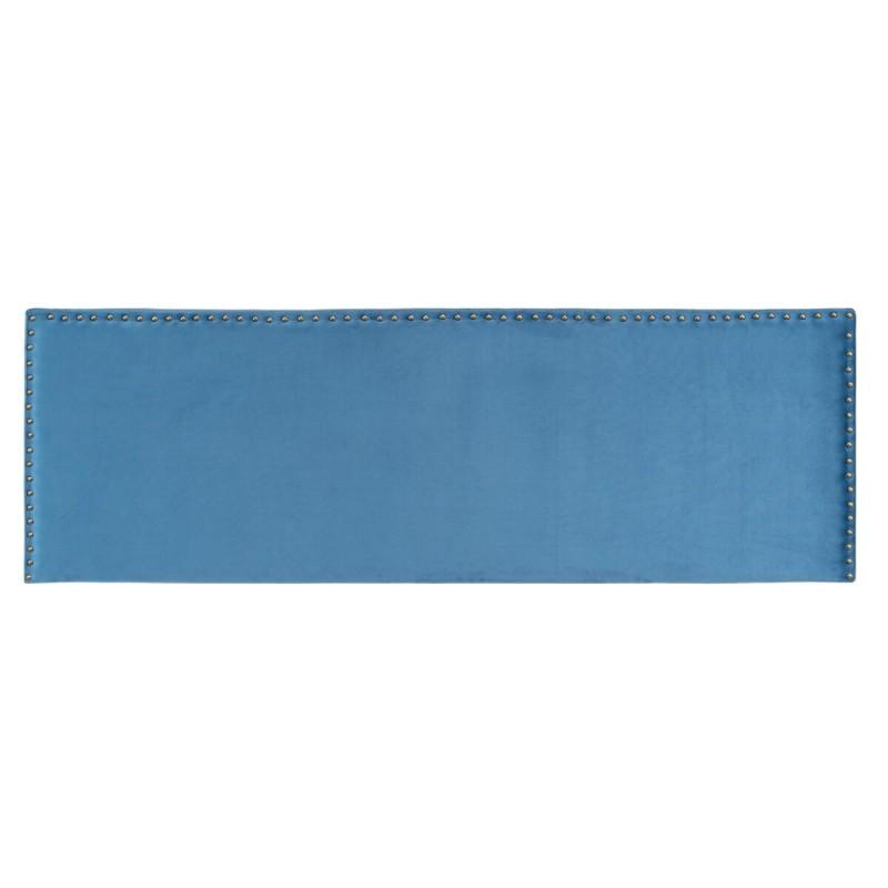 Cabecero de Cama 180 x 6 x 60 cm Tejido Sintético Azul