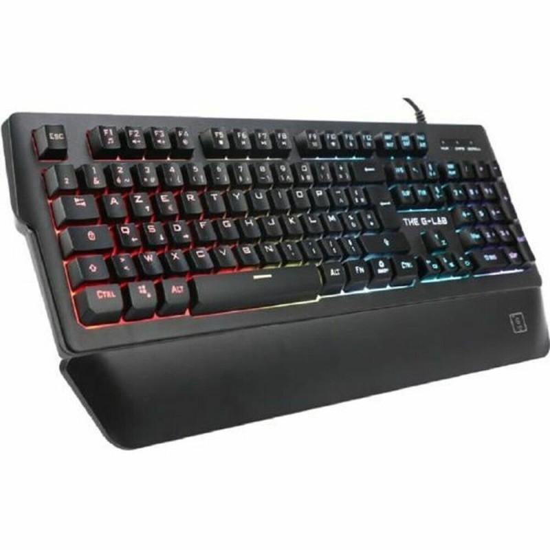 Teclado Gaming The G-Lab AZERTY Negro