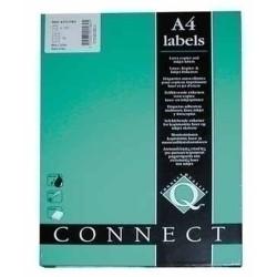 Etiquetas adhesivas Q-Connect KF01584 Blanco 100 Hojas 99,1 x 33,9 mm