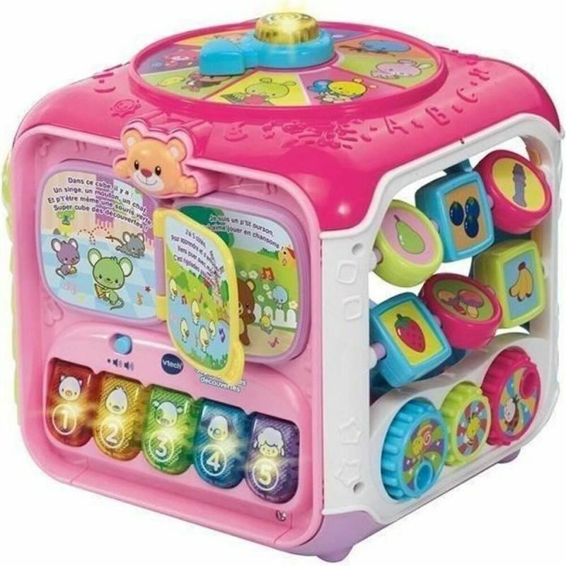 Juego Educativo Vtech Baby Super cube des découvertes rose