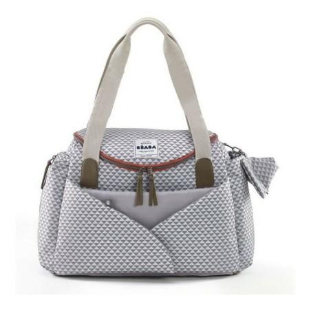 Bolso Cambiador de Pañales Béaba Sydney II Gris