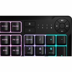 Teclado Corsair K55 Core RGB Negro AZERTY