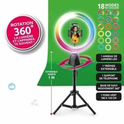 Aro de Luz para Selfie Canal Toys Studio creator video maker KIT 360º