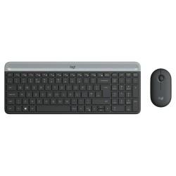 Teclado y Ratón Logitech 920-009190 Negro Gris Francés AZERTY