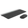 Teclado y Ratón Logitech 920-009190 Negro Gris Francés AZERTY