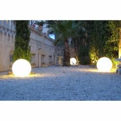 Bola con Luz para Exterior Lumisky Bobby Ø 60 cm Blanco E27