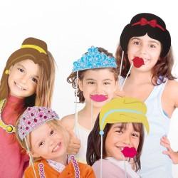 Accesorios Princesa para Fotos Divertidas (pack de 12)