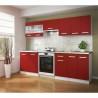 Mueble de cocina Marrón Rojo PVC Plástico Melamina 60 x 31 x 55 cm