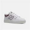 Zapatillas Deportivas Hombre New Balance 480 Blanco Rojo Oscuro