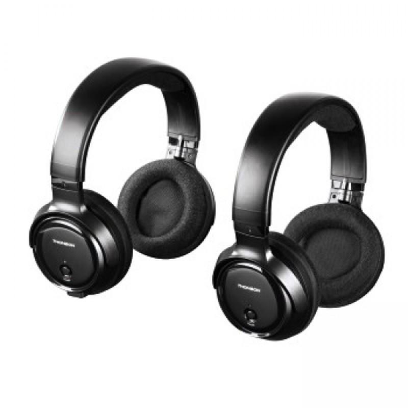 Auriculares Inalámbricos Hama Thomson WHP 3203 D Negro (2 Unidades)