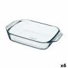 Fuente para Horno Pyrex Irresistible Transparente Vidrio Rectangular 39 x 24,5 x 6,9 cm (6 Unidades)