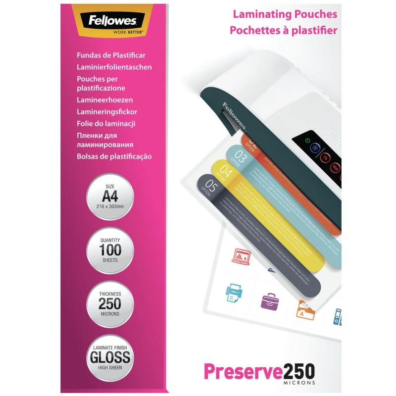 Funda Fellowes 5401802 Plastificadora 100 Unidades Transparente A4 (100 Unidades)