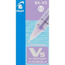 Boligrafo de tinta líquida Pilot V-5 Hi-Tecpoint Violeta 0,3 mm (12 Unidades)