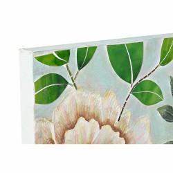 Lienzo DKD Home Decor Multicolor Flores 80 x 4 x 120 cm (1 unidad)