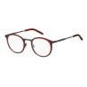 Montura de Gafas Hombre Tommy Hilfiger TH-1845-C9A Rojo Ø 49 mm