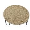 Juego de 3 mesas DKD Home Decor Marrón Negro Natural 62 x 62 x 40 cm 62 x 62 x 40,5 cm