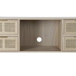 Mueble de TV DKD Home Decor Multicolor Natural Madera de Paulonia Madera MDF 120 x 42 x 60 cm