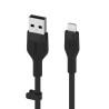 Cable USB a Lightning Belkin CAA008BT3MBK Negro 3 m