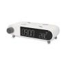 Reloj Despertador con Cargador Inalámbrico KSIX Retro Blanco 10 W