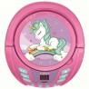 Reproductor CD/MP3 Lexibook Infantil Rosa Bluetooth Unicornio