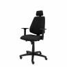 Silla de Oficina con Cabecero  Montalvos P&C LI840CB Negro