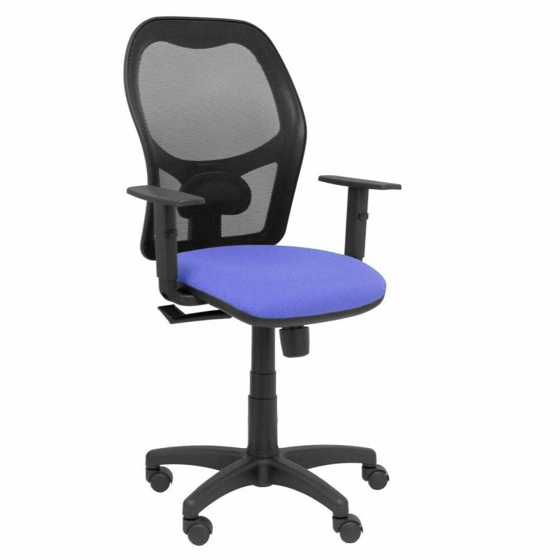 Silla de Oficina P&C 1B10CRN Con reposabrazos Azul