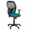 Silla de Oficina P&C 9B10CRN Con reposabrazos Verde Turquesa Verde/Azul