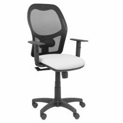 Silla de Oficina P&C 0B10CRN Con reposabrazos Blanco