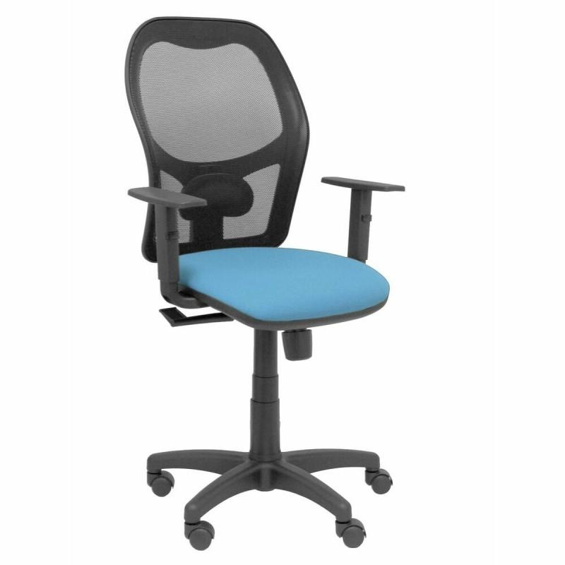 Silla de Oficina P&C 3B10CRN Con reposabrazos Azul cielo