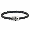 Pulsera Unisex Thomas Sabo UB0018-823-11 Plateado Negro 18,5 cm 16,5 cm