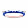 Pulsera Mujer Thomas Sabo LBA0068-898-1 Azul Oro Rosa Plata