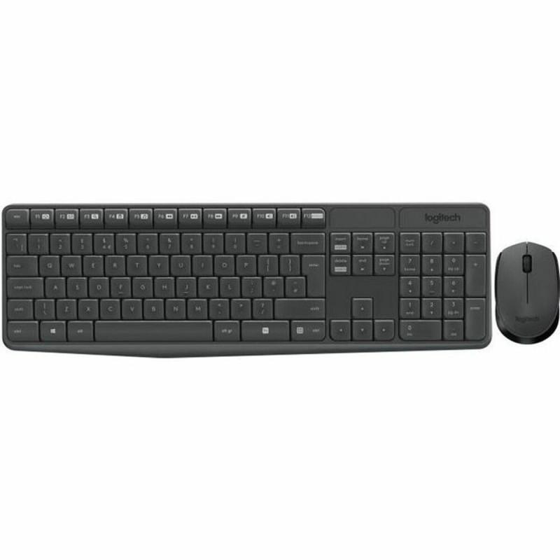 Teclado y Ratón Logitech Francés AZERTY