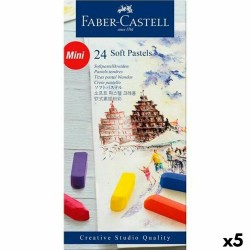 Set de tizas pastel blandas Faber-Castell Multicolor (5 Unidades)