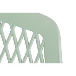 Silla de Comedor DKD Home Decor 57 x 57 x 80,5 cm Verde