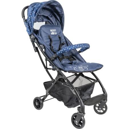 Carro de Paseo para Bebé Mickey Mouse CZ10395 Azul Plegable