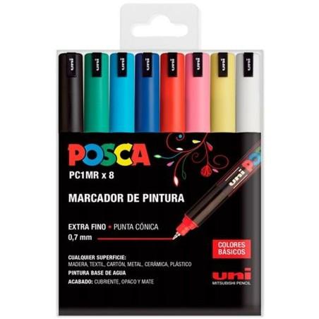 Set de Marcadores POSCA PC-1MR Multicolor