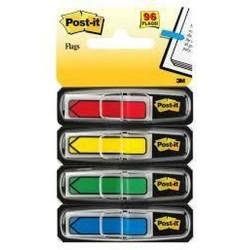 Set de Notas Adhesivas Post-it Index Multicolor 12 x 43,1 mm (6 Unidades)