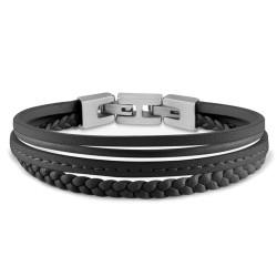 Pulsera Mujer Guess JUMB01345JWSTBKT-U Negro