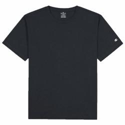 Camiseta de Manga Corta Hombre Champion Crew-Neck Negro 2 Piezas Gris claro