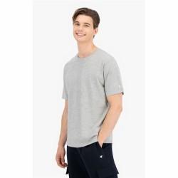 Camiseta de Manga Corta Hombre Champion Crew-Neck Negro 2 Piezas Gris claro