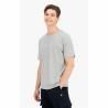 Camiseta de Manga Corta Hombre Champion Crew-Neck Negro 2 Piezas Gris claro