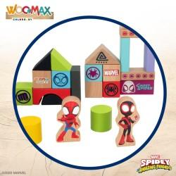 Playset Spidey Amazing Friends 50 Piezas 4 Unidades 8 x 9,5 x 1,5 cm