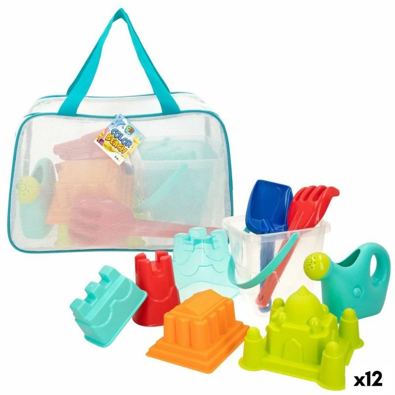 Set de Juguetes de Playa Colorbaby Polipropileno (12 Unidades)