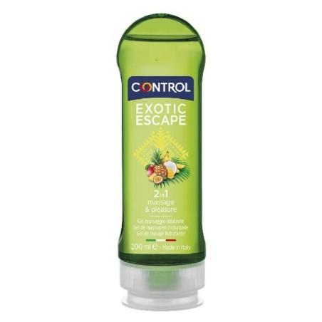 Aceite de Masaje Erótico Exotic Escape Control 8411134135803 (200 ml)