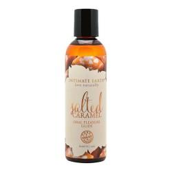 Lubricante con Sabor a Caramelo Salado Intimate Earth (60 ml)