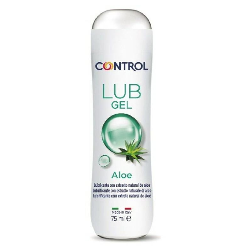 Lubricante a Base de Agua Aloe Control (75 ml)