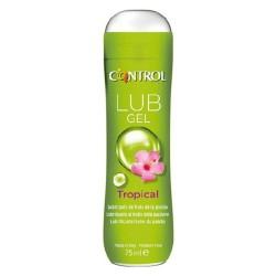 Lubricante a Base de Agua Lub Tropical Control Fruta de la Pasión (75 ml)